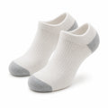Calzini corti 39-42 in tessuto a maglia bianco/grigio per uso quotidiano