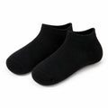 Calzini alla caviglia 43-46 in maglia neri - stile essenziale