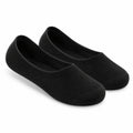 Calzini invisibili 39-42 in tessuto nero - stile ballerina per scarpe basse