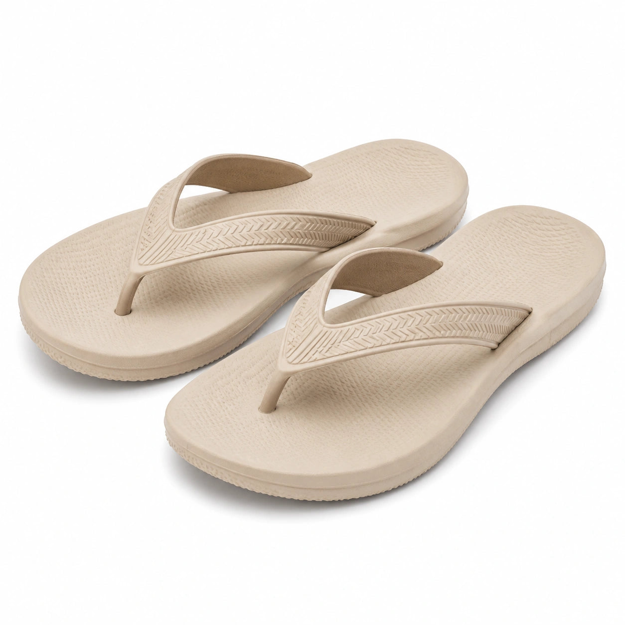 Infradito 42/43 in materiale sintetico beige - leggere per piscina e tempo libero